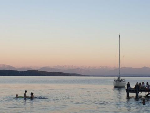 Central Starnberg And Surrounded By Nature Exterior foto